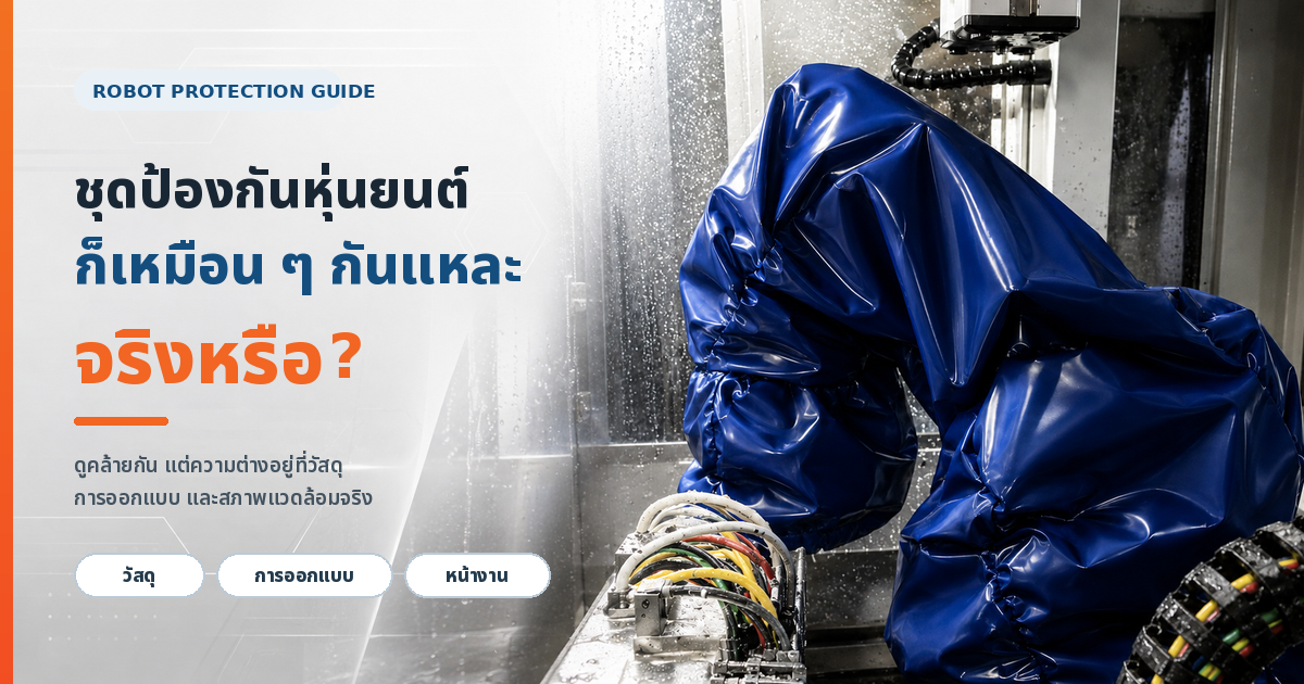ชุดป้องกันหุ่นยนต์เหมือนกันหมดจริงหรือ? วิธีเปรียบเทียบก่อนซื้อ